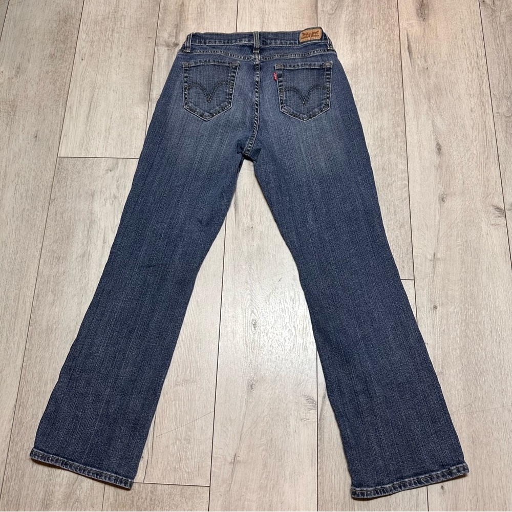 Levi’s 529 Curvy Bootcut Streetwear Mid-Rise Flattering Fit Wide Leg jeans 29x30 - Picture 8 of 11